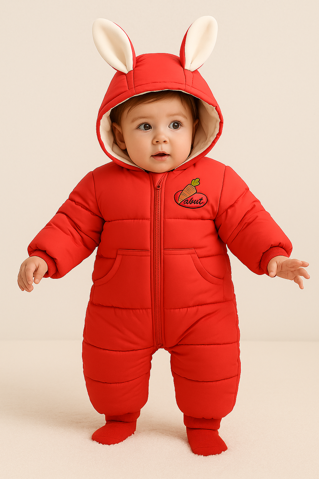 BunnySnug – Superblød og Varm Jumpsuit til Babyer