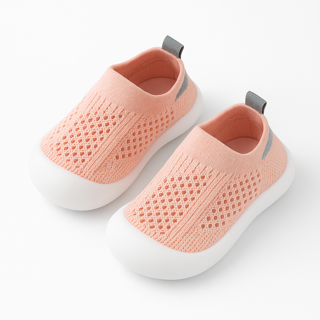 StepEase – Let og Åndbar Babysko til De Første Skridt