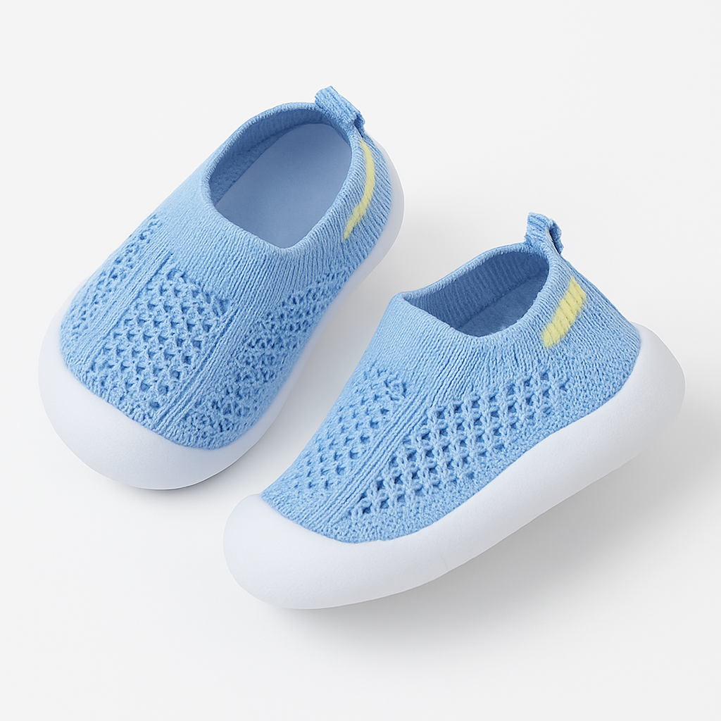 StepEase – Let og Åndbar Babysko til De Første Skridt